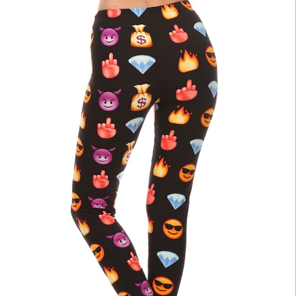 Emojis fun fashion leggings style 1663